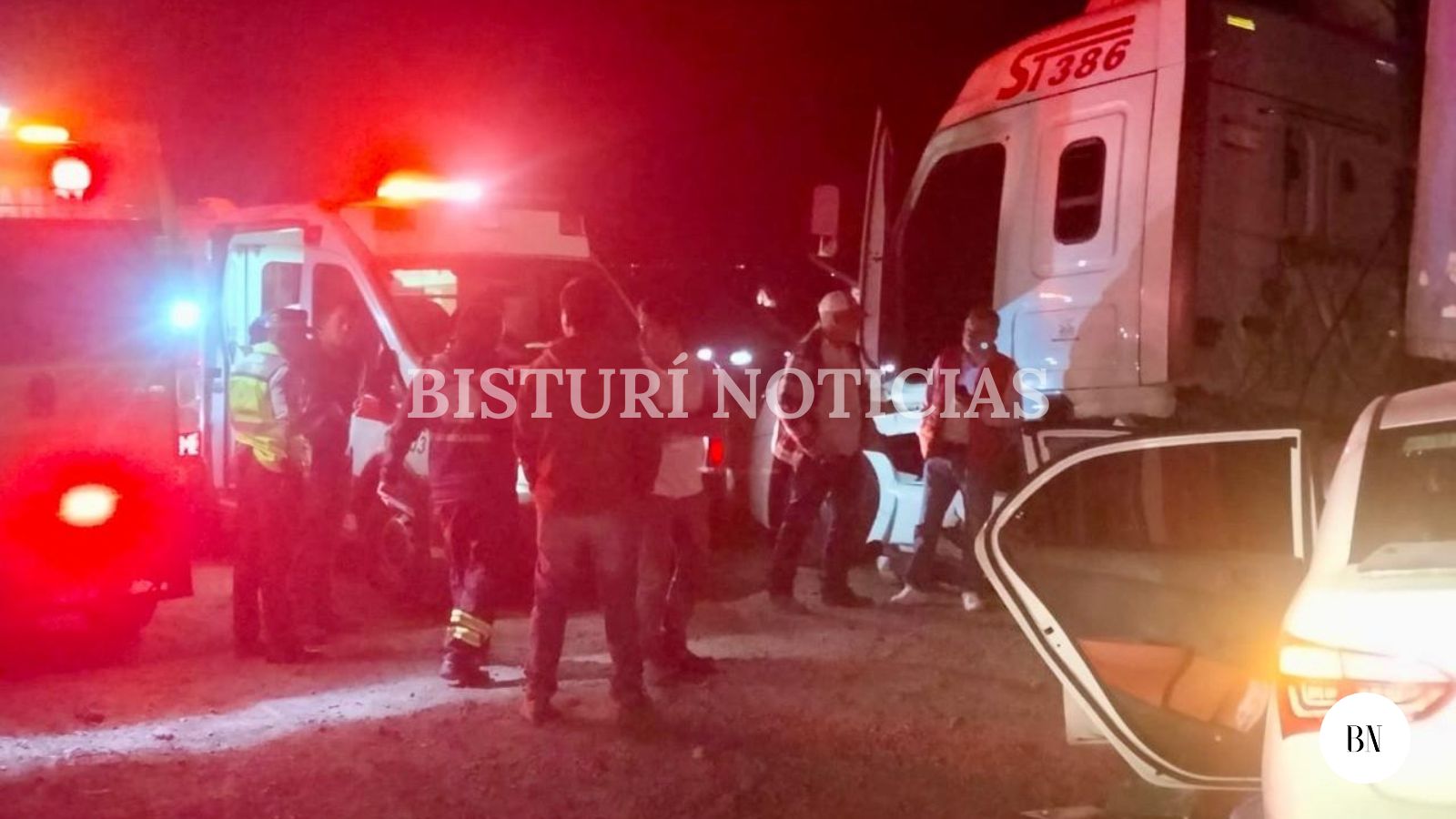 Accidente en la   Toluca-Atlacomulco